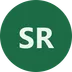 Monogram avatar with the initials S R