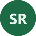 Monogram avatar with the initials S R